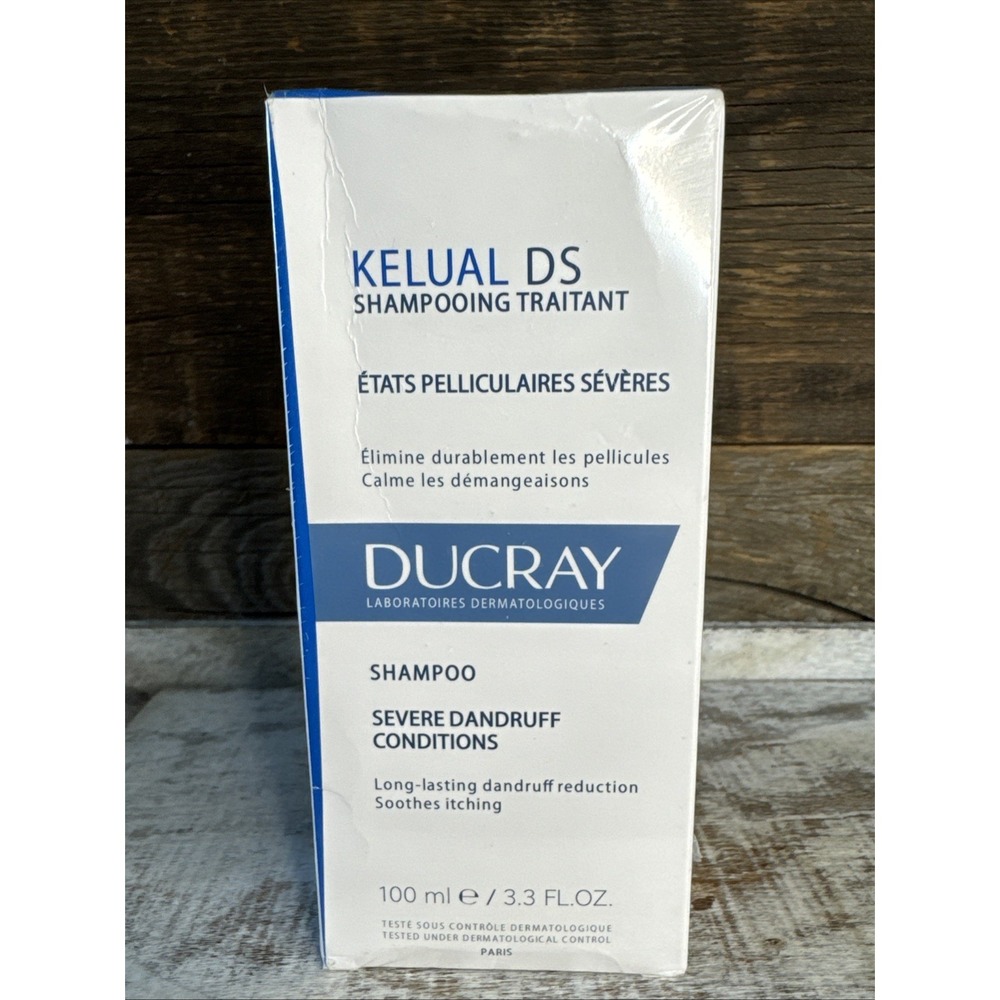 Ducray Kelual DS Shampoo 3.3oz Exp 2027 | MSRP =‎ $32